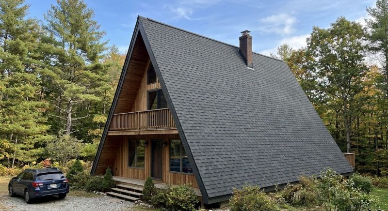 A Frame Roof Installation in Smithville, TN