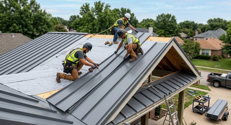Aluminum Roof Installation in Smith County, TN