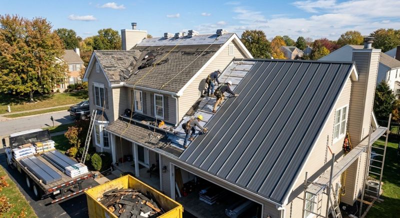 Aluminum Roof Replacement in Mc Minnville, TN