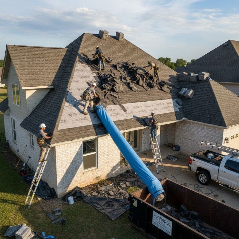 Asphalt Roof Replacement in Woodbury, TN