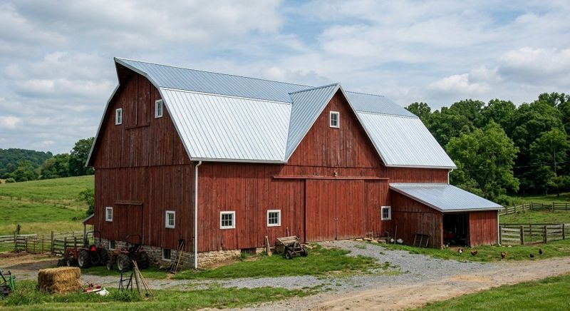 Barn Roof Replacement in Buffalo Valley, TN