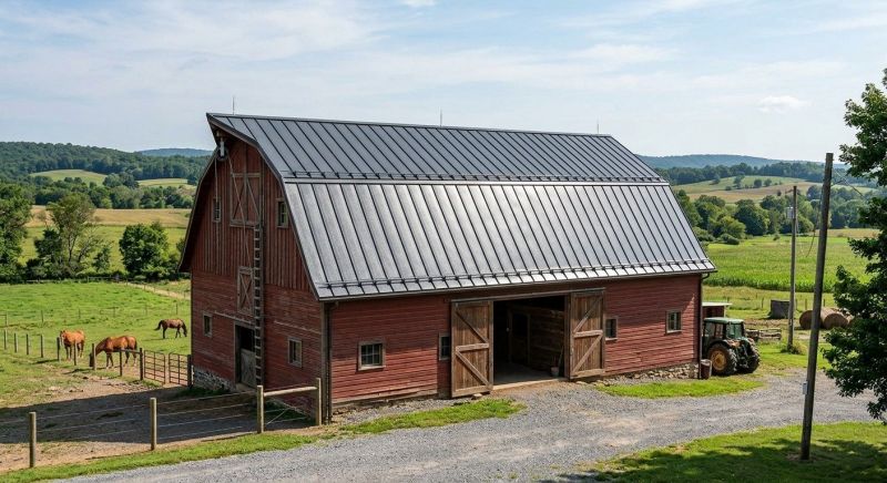 Barn Roof Replacement in Smithville, TN