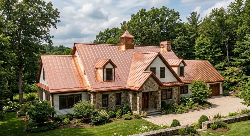 Copper Roof Replacement in Smithville, TN