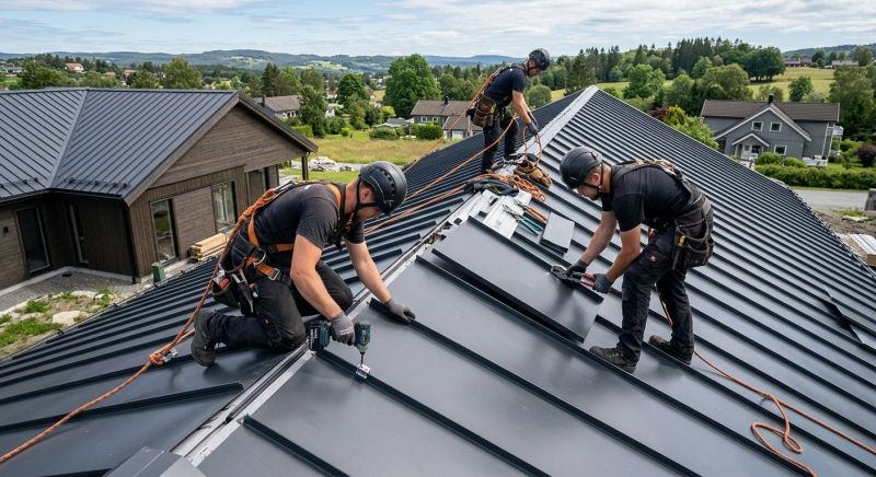 Metal Roof Installation in Smith County, TN