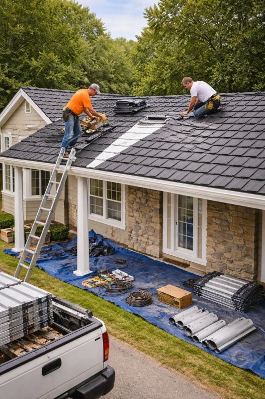Metal Roof Installation in Woodbury, TN