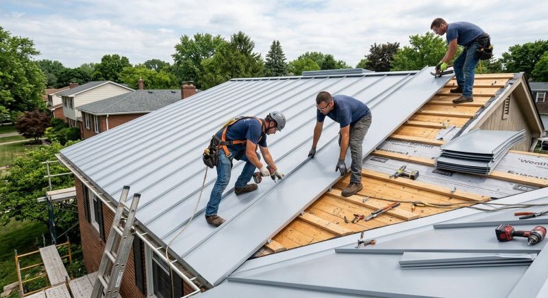 Sheet Roofing Installation in Carthage, TN