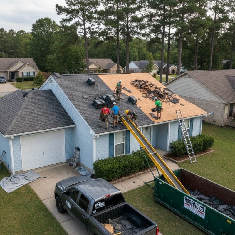 Shingle Roof Replacement in Buffalo Valley, TN