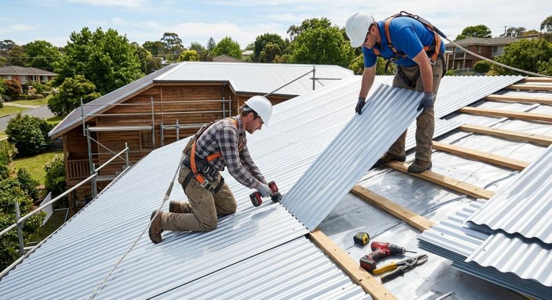 Tin Roof Installation in Woodbury, TN